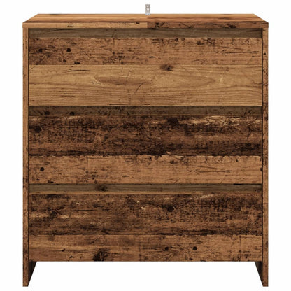 Credenza Legno Antico 70x41x75 cm in Truciolato