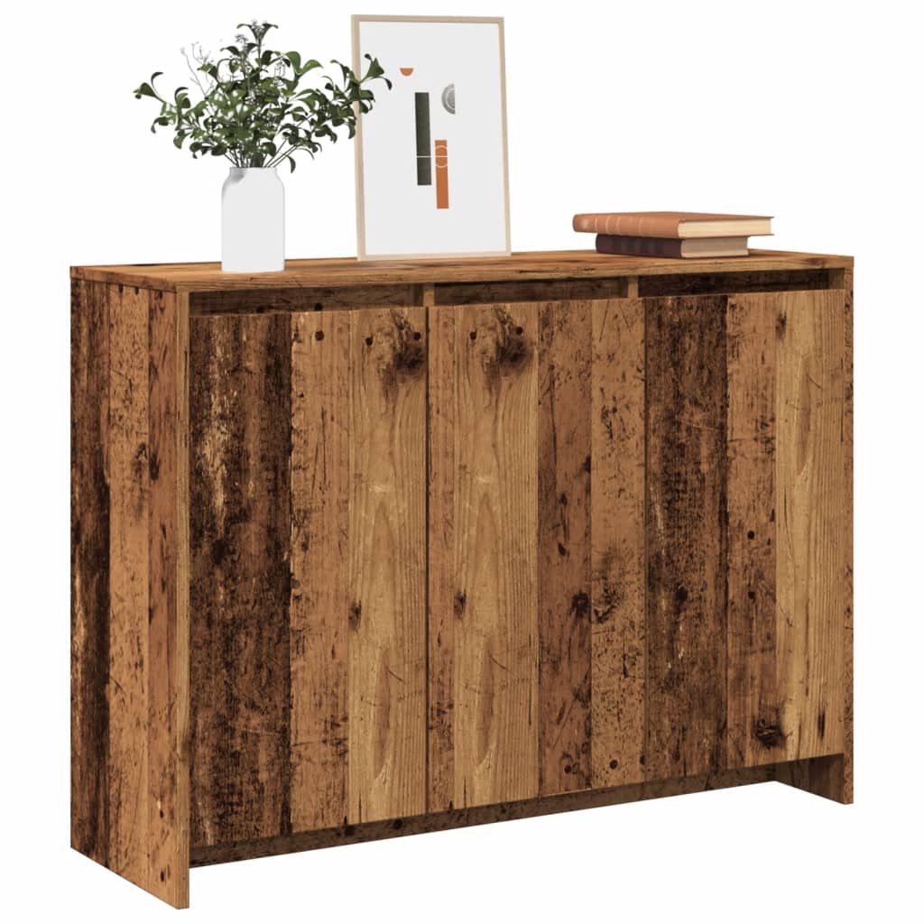 Credenza Legno Antico 102x35x55 cm in Truciolato