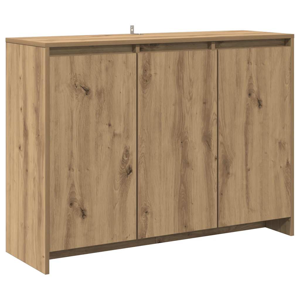 Credenza Rovere Artigianale 102x35x70 cm in Truciolato