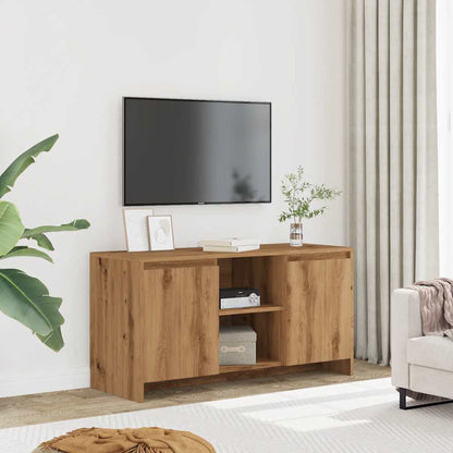 Mobile TV Rovere Artigianale 102x37,5x52,5 cm Legno Multistrato