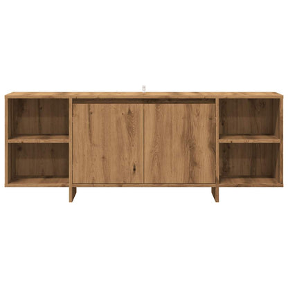 Mobile TV Rovere Artigianale 130x35x50 cm in Legno Multistrato
