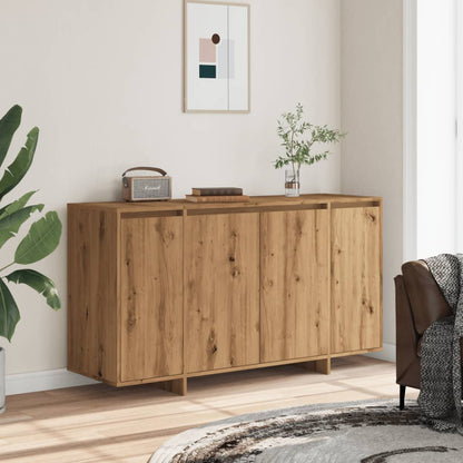 Credenza Rovere Artigianale 135x41x75 cm in Truciolato