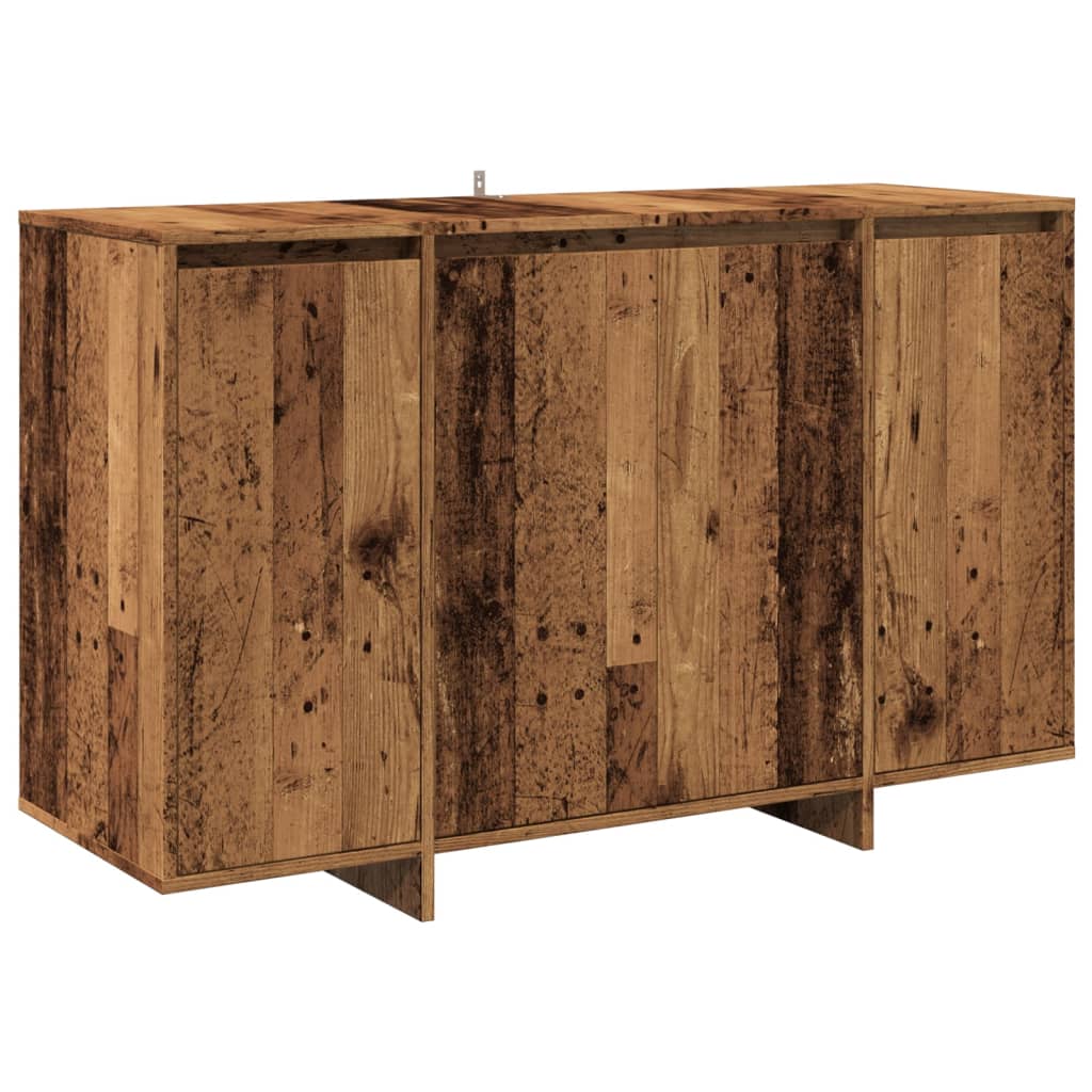 Credenza Legno Antico 120x41x75 cm in Legno Multistrato