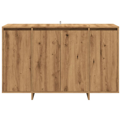 Credenza Rovere Artigianale 120x41x75 cm in Legno Multistrato
