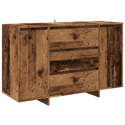 Credenza Legno Antico 120x41x75 cm in Legno Multistrato