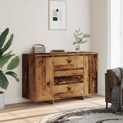 Credenza Legno Antico 120x41x75 cm in Legno Multistrato