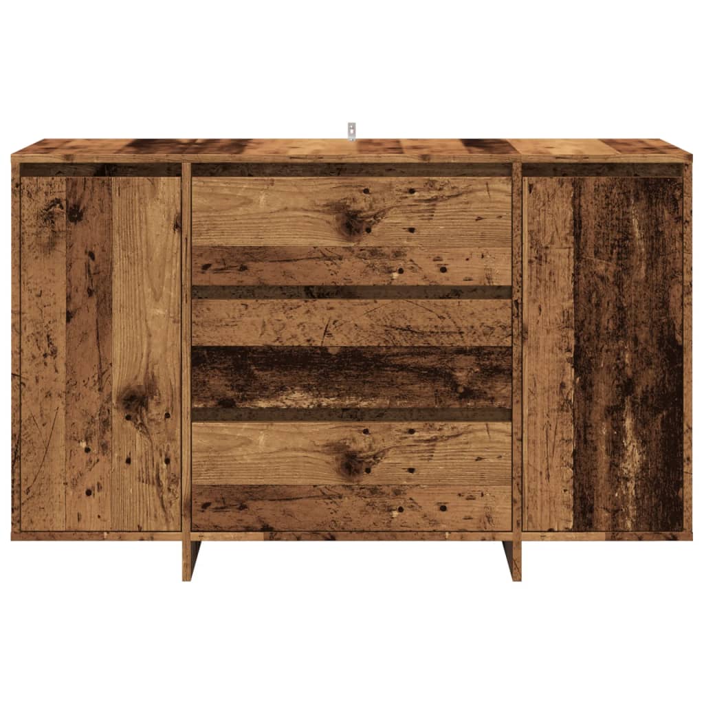 Credenza Legno Antico 120x41x75 cm in Legno Multistrato