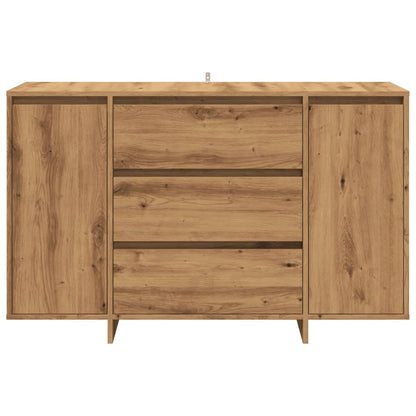 Credenza Rovere Artigianale 120x41x75 cm in Legno Multistrato