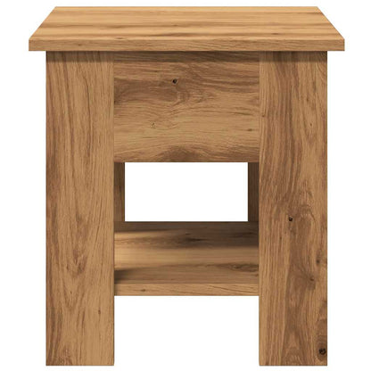 Tavolino da Salotto Artigianale 40x40x42 cm Legno Multistrato