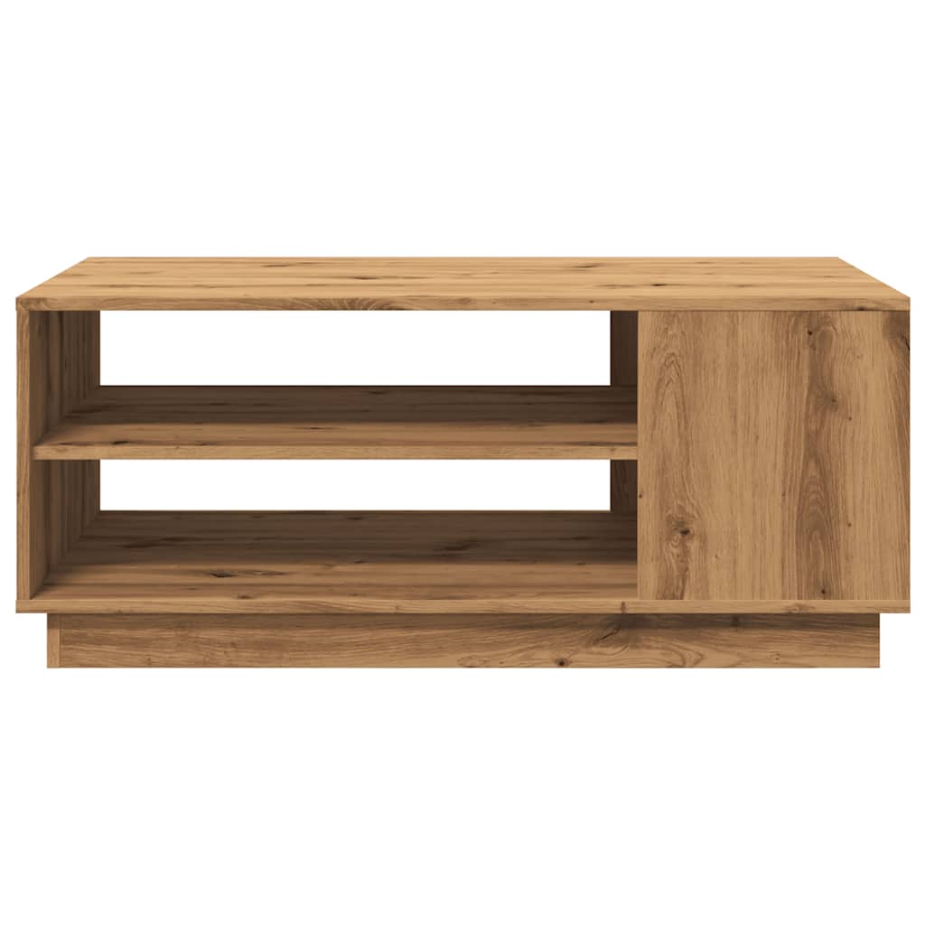 Tavolino da Salotto Artigianale 102x55x43 cm Legno Multistrato