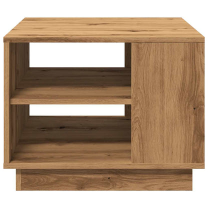 Tavolino da Salotto Artigianale 55x55x42 cm Legno Multistrato