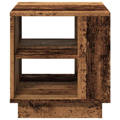 Tavolino da Salotto Legno Antico 40x40x43 cm Legno Multistrato