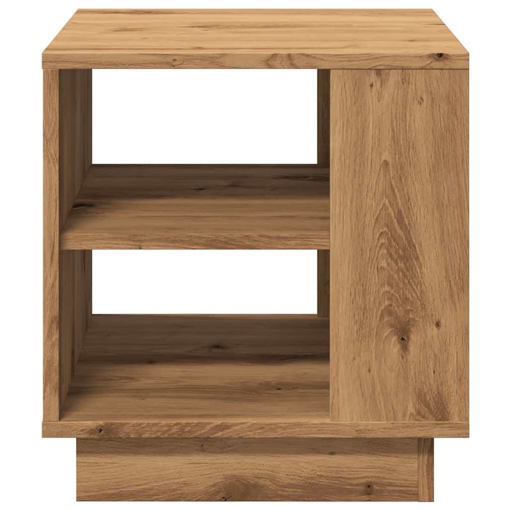 Tavolino da Salotto Artigianale 40x40x43 cm Legno Multistrato
