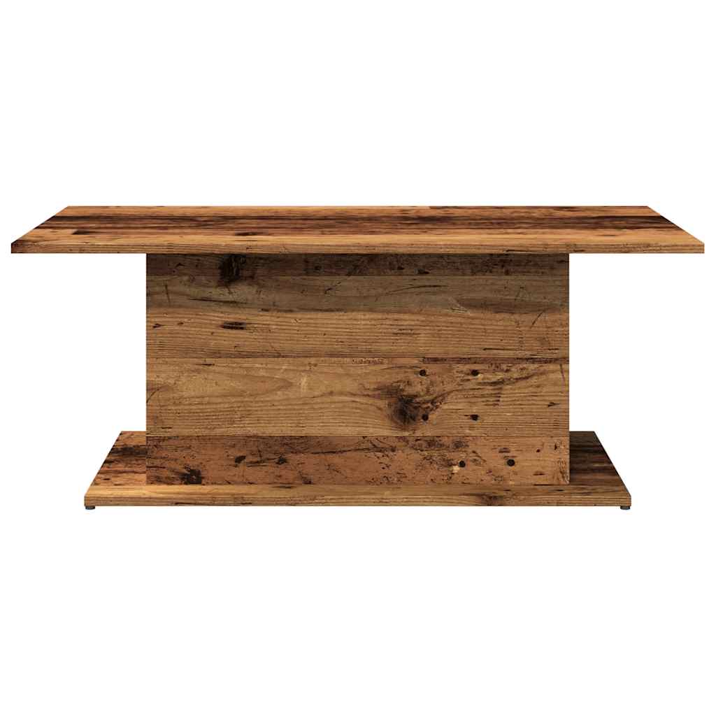 Tavolino da Salotto Legno Antico 102x55,5x40 cm in Truciolato
