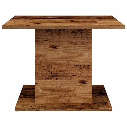 Tavolino da Salotto Legno Antico 55,5x55,5x40 cm in Truciolato
