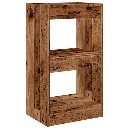 Libreria/Divisorio in Legno Vecchio 40x30x72 cm