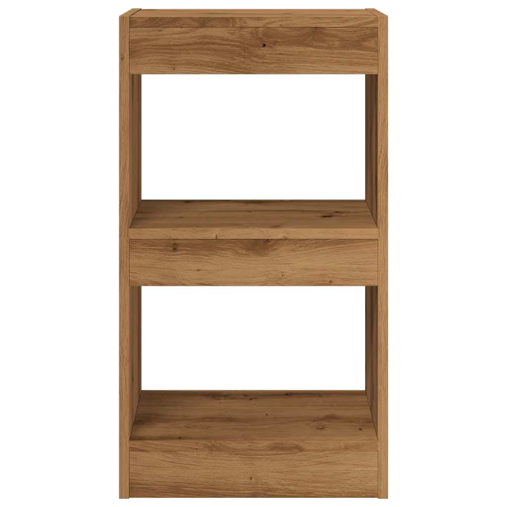 Libreria/Divisorio in Rovere Artigianale 40x30x72 cm