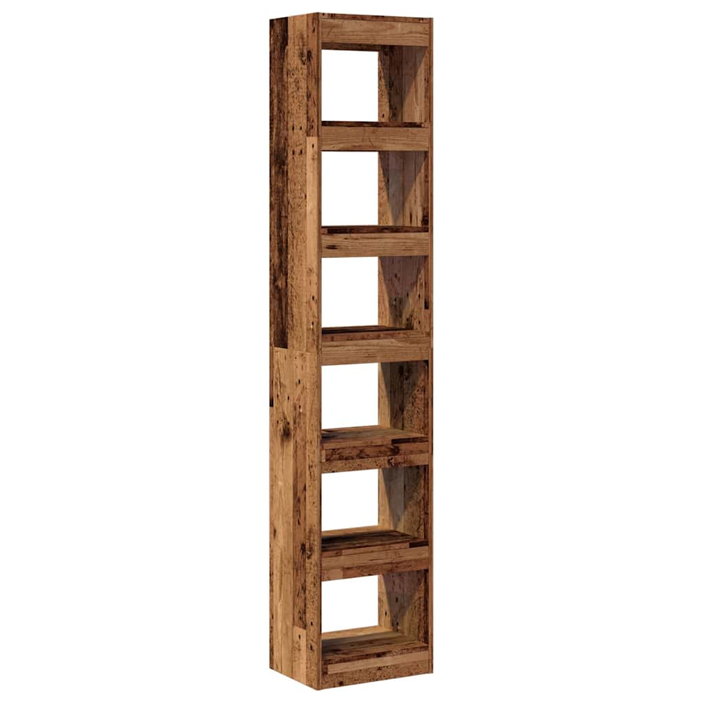 Libreria/Divisorio Legno Antico 40x30x198 cm