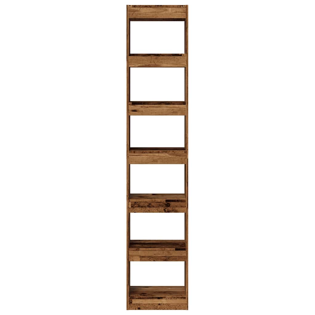 Libreria/Divisorio Legno Antico 40x30x198 cm