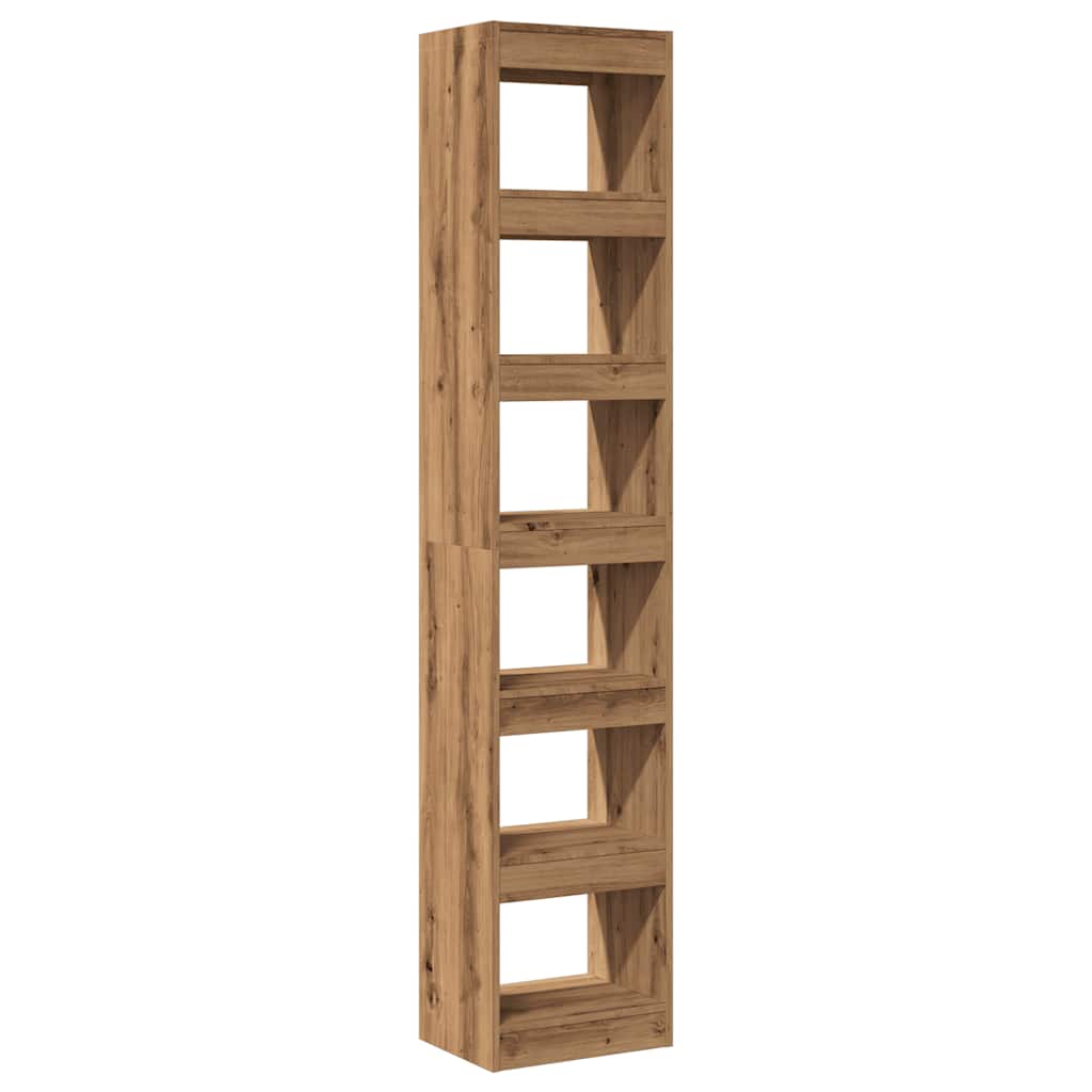 Libreria/Divisorio Rovere Artigianale 40x30x198 cm