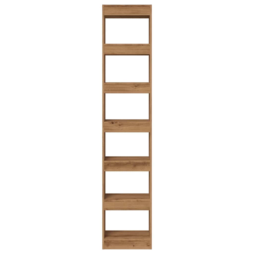Libreria/Divisorio Rovere Artigianale 40x30x198 cm