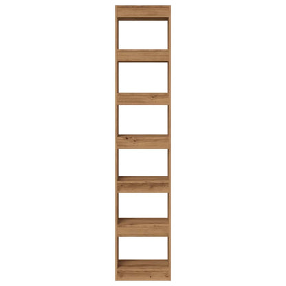 Libreria/Divisorio Rovere Artigianale 40x30x198 cm