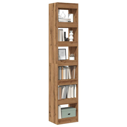 Libreria/Divisorio Rovere Artigianale 40x30x198 cm