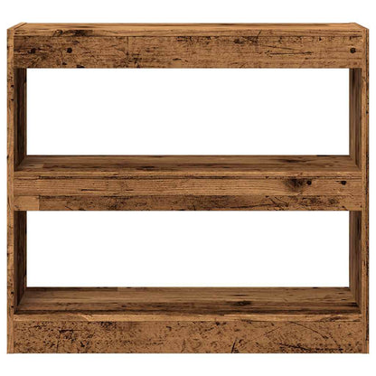 Libreria/Divisorio in Legno Vecchio 80x30x72 cm