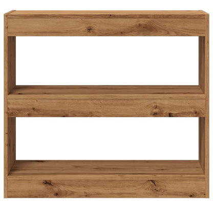 Libreria/Divisorio in Rovere Artigianale 80x30x72 cm
