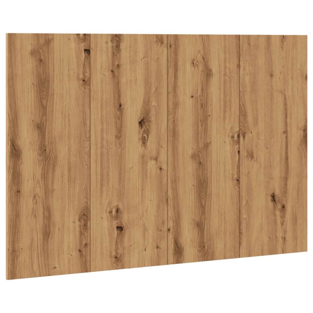 Testiera Rovere Artigianale 120x1,5x80 cm Legno Multistrato