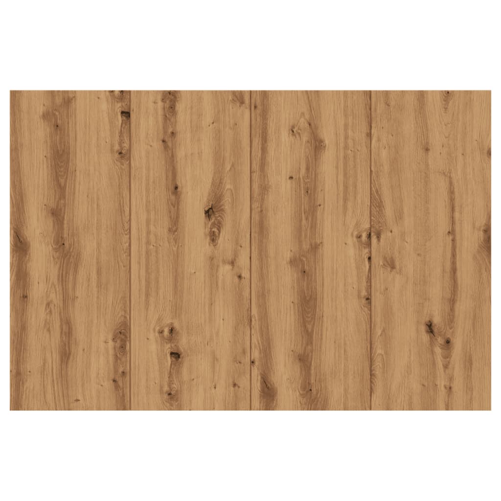 Testiera Rovere Artigianale 120x1,5x80 cm Legno Multistrato