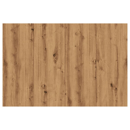 Testiera Rovere Artigianale 120x1,5x80 cm Legno Multistrato