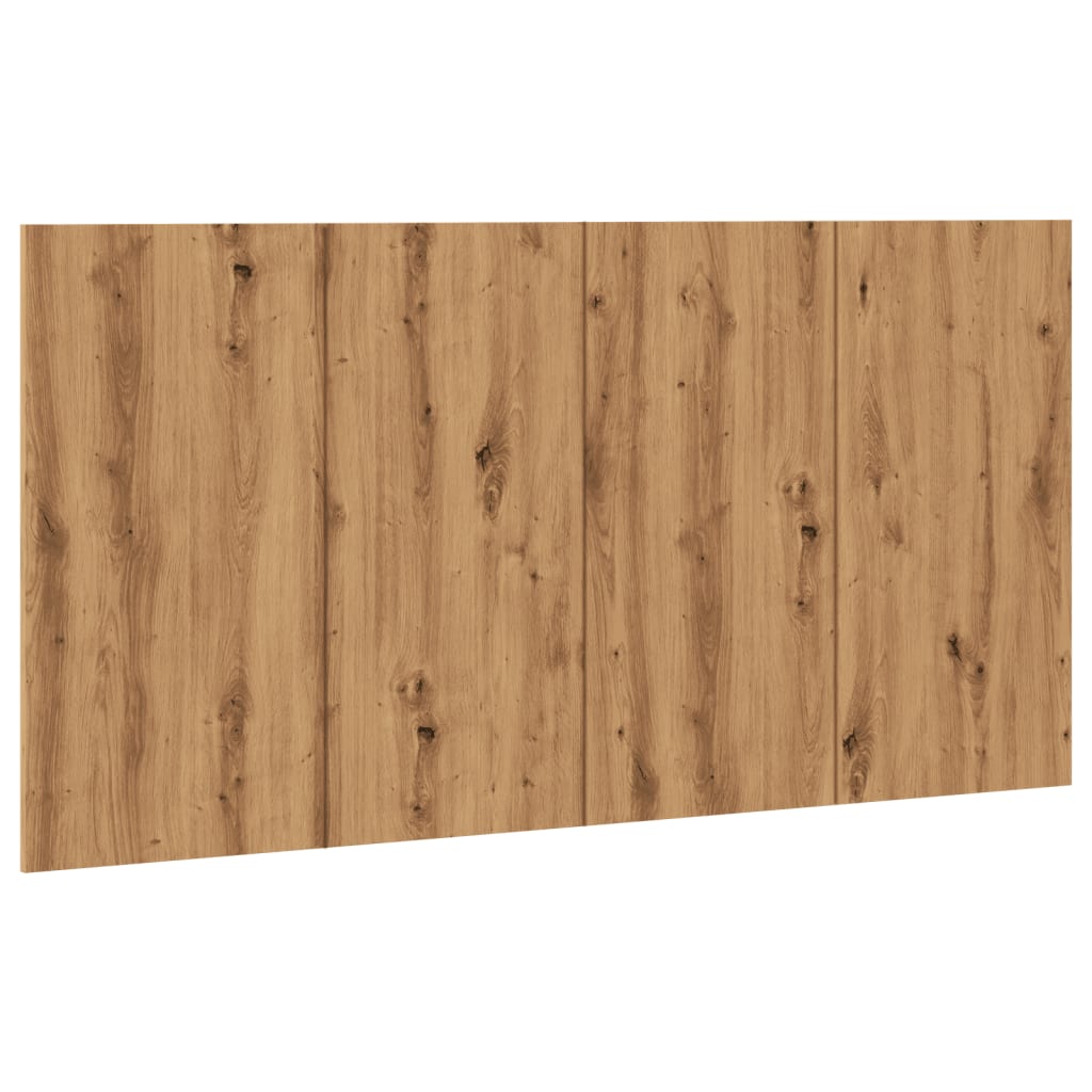 Testiera Rovere Artigianale 160x1,5x80 cm Legno Multistrato