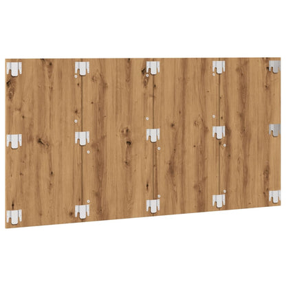 Testiera Rovere Artigianale 160x1,5x80 cm Legno Multistrato