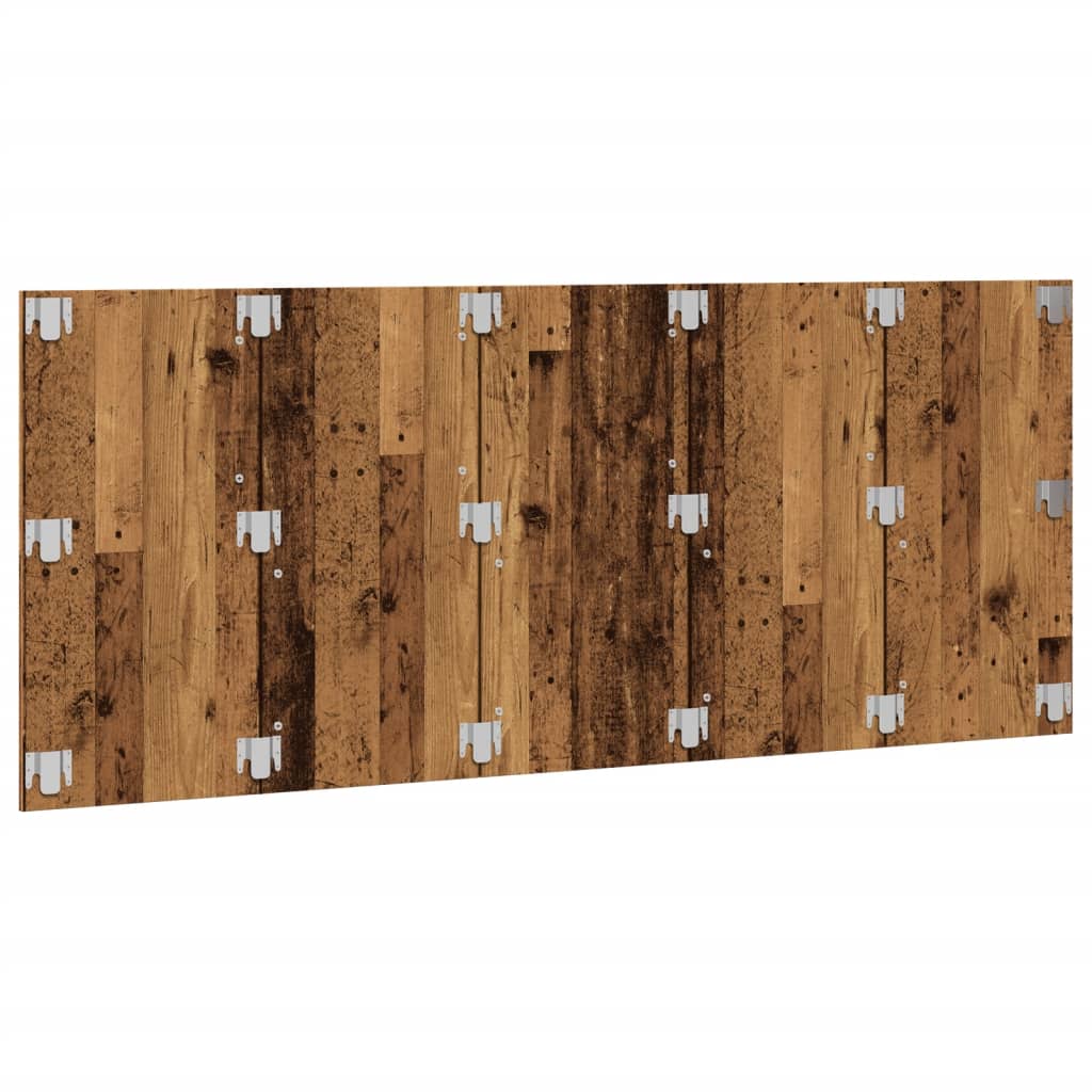 Testiera Legno Antico 200x1,5x80 cm Legno Multistrato