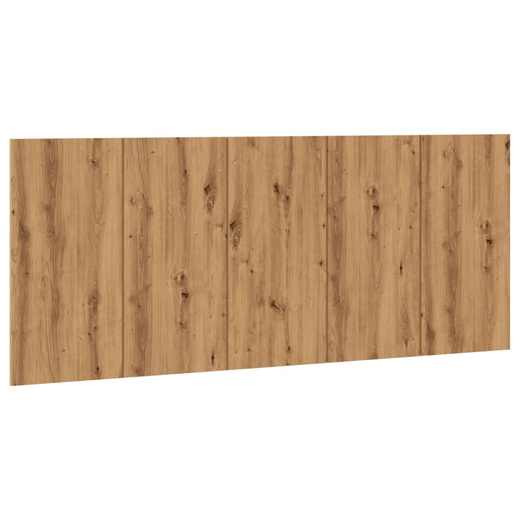 Testiera Rovere Artigianale 200x1,5x80 cm Legno Multistrato