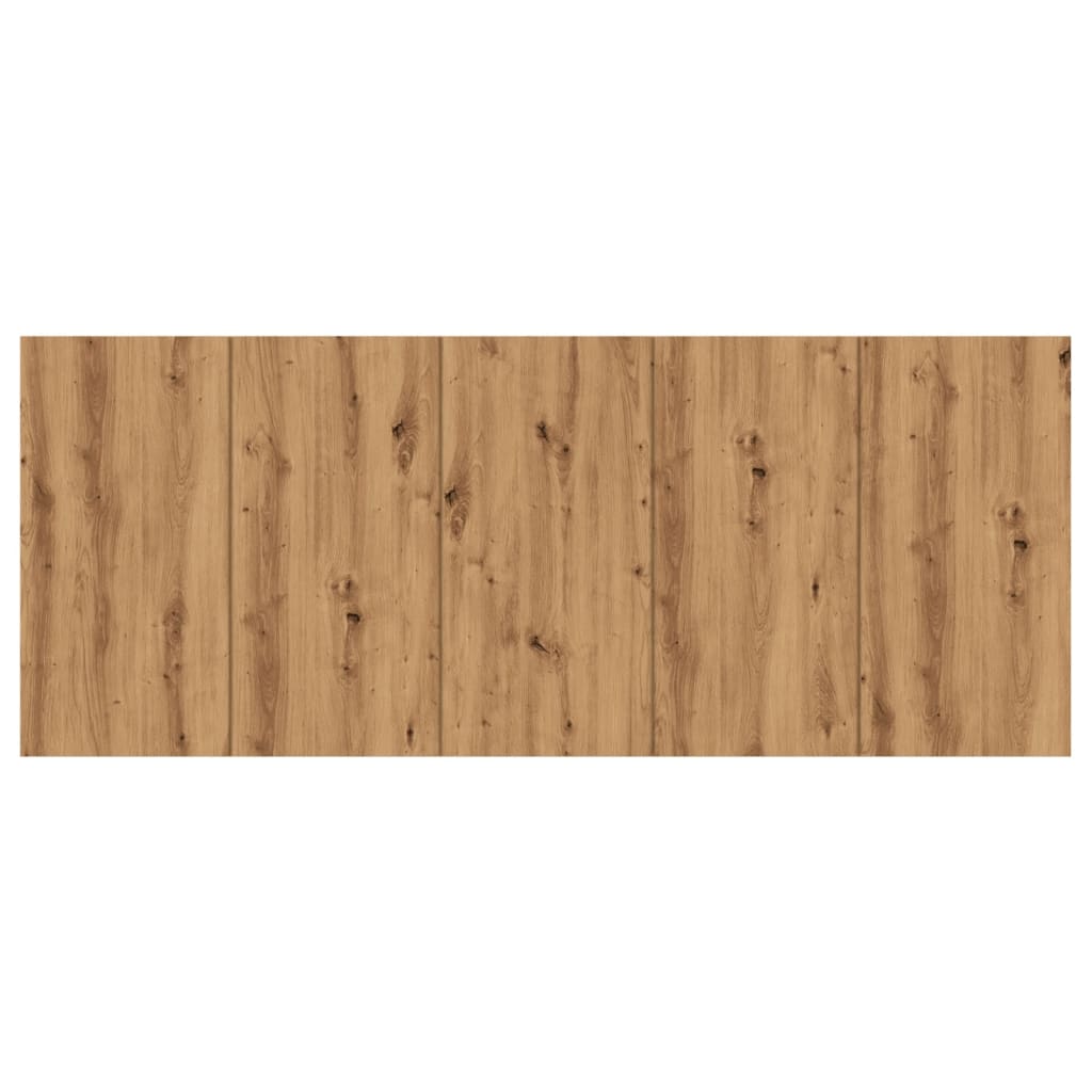 Testiera Rovere Artigianale 200x1,5x80 cm Legno Multistrato