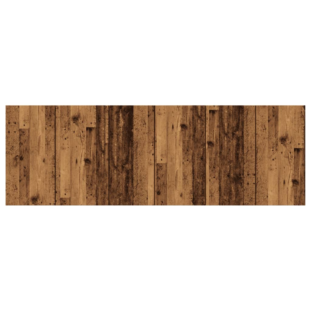 Testiera a Parete Legno Antico 240x1,5x80 cm in Truciolato