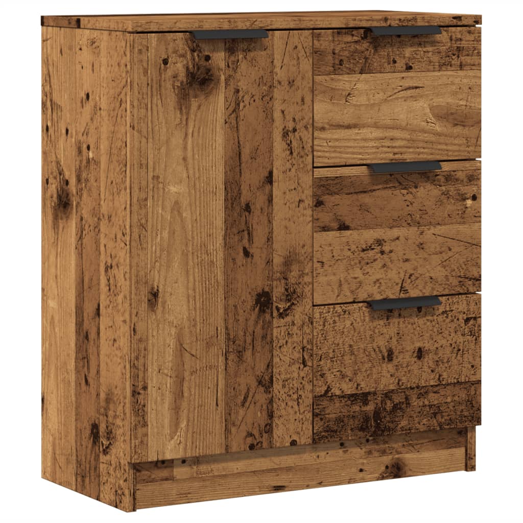 Credenza Legno Antico 60x30x70 cm in Truciolato