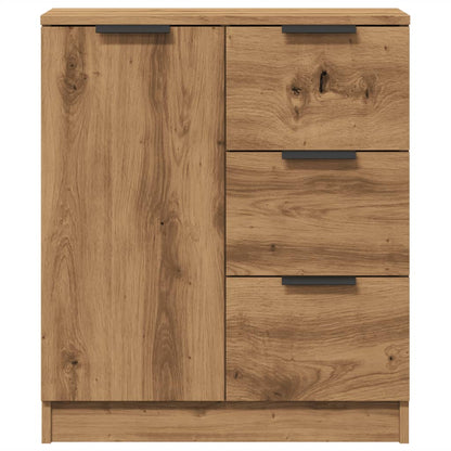 Credenza Rovere Artigianale 60x30x70 cm in Legno Multistrato