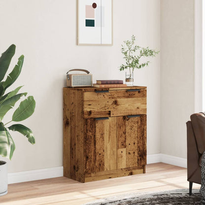 Credenza Legno Antico 60x30x70 cm in Truciolato