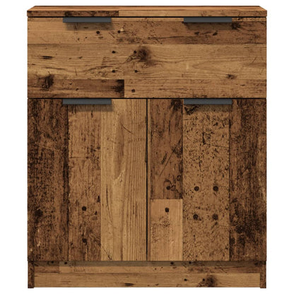 Credenza Legno Antico 60x30x70 cm in Truciolato
