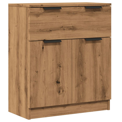 Credenza Rovere Artigianale 60x30x70 cm in Legno Multistrato
