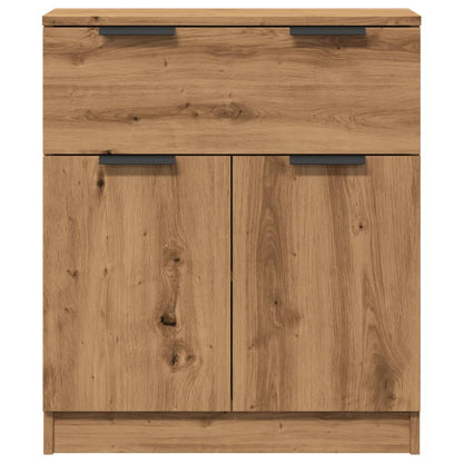 Credenza Rovere Artigianale 60x30x70 cm in Legno Multistrato