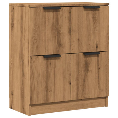 Credenza Rovere Artigianale 60x30x70 cm in Legno Multistrato