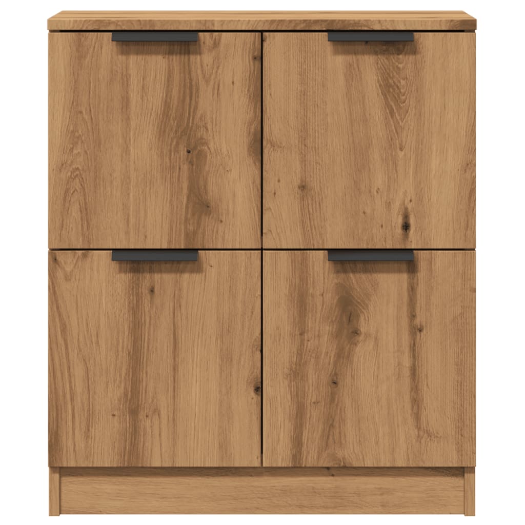 Credenza Rovere Artigianale 60x30x70 cm in Legno Multistrato
