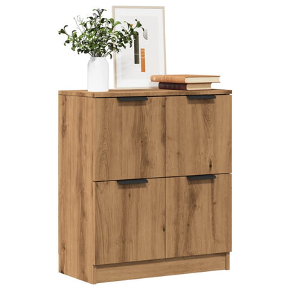 Credenza Rovere Artigianale 60x30x70 cm in Legno Multistrato