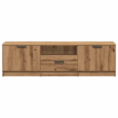 Mobile Porta TV Rovere Artigianale 140x35x40 cm in Truciolato