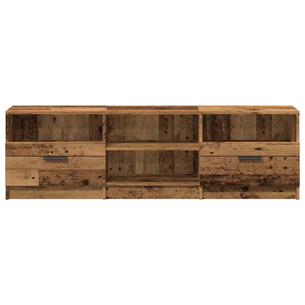 Mobile Porta TV Legno Vecchio 150x33,5x45 cm Legno Multistrato