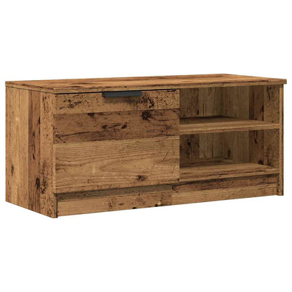 Mobile Porta TV Legno Vecchio 80x35x36,5 cm Legno Multistrato